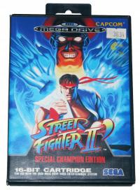 Street Fighter II - gra na konsole Sega Mega Drive.