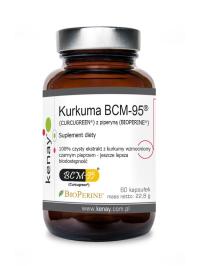 Kurkuma BCM-95 z piperyną 60 kap. KURKUMINA 95% ekstrakt 100%
