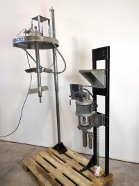 GRACO MERCUR POMPA DO FARB 45:1 310bar + MIESZADŁO Z WINDĄ DO BECZEK 200L