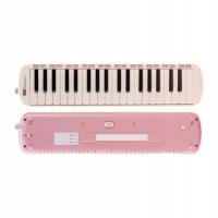Melodica Set, 37-Key & 32-Key, Instrument studencki Perłowy róż 37 klawiszy