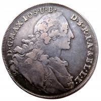 NumisMATI k594 Talar 1760 Maksymilian J Madonna z dzieciątkiem 27.86g/42mm