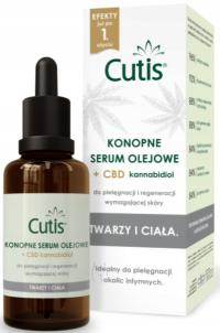 CUTIS KONOPNE serum olejowe z CBD do twarzy i ciała 50 ml
