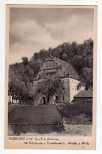 Kazimierz Dolny - Gdańskie Przedmieście - Spichlerz - SMP - ok1930