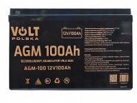 Akumulator do zasilania UPS AGM-100 12 V 100 Ah