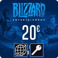 Blizzard - Battle.net 20 EUR Gift Card Global Klucz