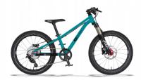 Rower dziecięcy lekki mtb 20 Kubikes 20s DISC turkusowy 2025