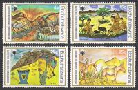 RPA Bophuthatswana 1979 Znaczki 43-6 ** dzieci Rok UNICEF bajki