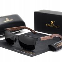 Солнцезащитные очки мужские поляризованные Kingseven UV400 фильтр чехол