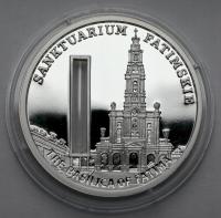 276. Sierra Leone SREBRO 10 dolarów 2009 Sanktuarium Fatimskie