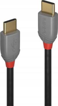 Kabel USB LINDY LINDY 2m USB 2.0 Typ C Kabel Anthr