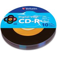 Диск Verbatim CD-R Винил Цвет 700 MB Аудио 10шт