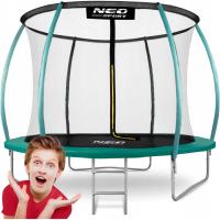 Trampolina ogrodowa profilowana 8ft/252cm z siatką wewnętrzną Neo-Sport Neo