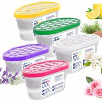 Pochłaniacz wilgoci osuszacz powietrza na wilgoć 5x mix zapach AquaFloow