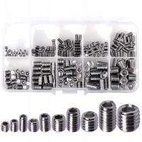 Винты с шестигранной головкой без головки-набор из 200 штук размеры M3-M8