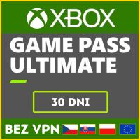XBOX GAME PASS ULTIMATE 1 MIESIĄC 30 DNI KLUCZ PL/EU BEZ VPN LIVE GOLD