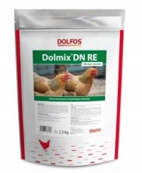 Witaminy dla kur Dolfos DOLMIX DN RE 2.5kg ekologiczne bez barwnika
