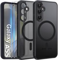 ETUI MAGSAFE + 2x SZKŁO HARTOWANE DO SAMSUNG GALAXY A55 5G | JAKOŚĆ PREMIUM