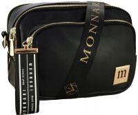 Сумка-мессенджер Monnari, 2 отделения, премиум черный с подвеской