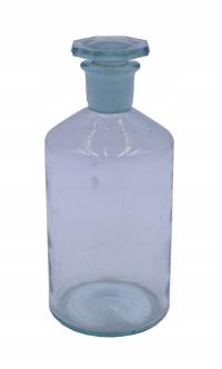 старая аптечная стеклянная бутылка HS Wolomin PRL