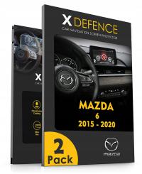 2в1 навигационное защитное стекло для MAZDA 6 2015-2020