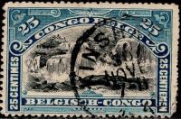 kol.belg.Congo Belge 25 c.