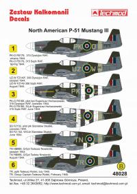 48028 North American P-51 Mustang III-польская дивизия 1944-45