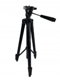 Tripod STATYW REGULOWANY FOTOGRAFICZNY NA APARAT TELEFON STATYW FOTOGRAFICZNY NA APARAT TELEFON 103 cm czarny