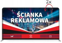 Ścianka Reklamowa Tekstylna 400x225 Nadruk Projekt