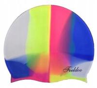 КУПАЛЬНАЯ ШАПОЧКА РАЗНОЦВЕТНАЯ МНОГОЦВЕТНАЯ