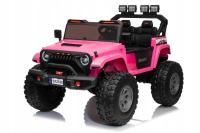 Pojazd Extreme Sport 4x4 24V 2szt aku 12V7Ah x 2 Zmienna Wielkość Różowy