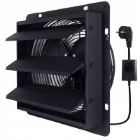 Wentylator osiowy ścienny wyciągowy EBERG VEXO 300 + Żaluzja + Regulator