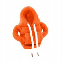 Osłona gałki dźwigni zmiany biegów samochodu Bluza z kapturem Uniwersalne akcesoria Modny pomarańczowy