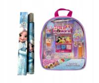 Disney Girl Power Plecak ZESTAW kosmetyków +perfumy FROZEN ELSA KRAINA LODU