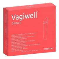 VAGIWELL DILATORS Medyczne rozszerzacze pochwy silikonowe Large, 3szt.
