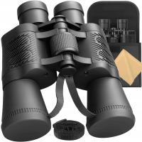 Охотничий бинокль военная туристическая стеклянная оптика 20x50 BaK-4 чехол