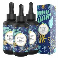 УФ смола украшения для ювелирных изделий свет отверждаемая смола 100 г * 3 шт