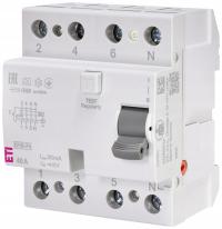 Wyłącznik różnicowoprądowy EFI6-P4 40/0,03A typ A 002061662 ETI