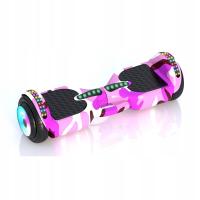 DESKOROLKA ELEKTRYCZNA HOVERBOARD DESKA CAMOUFLAGE POWDER 6,5” DUŻE KOŁA