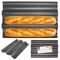 FORMA BLACHA PERFOROWANA FOREMKA DO PIECZENIA BAGIETEK NA BAGIETKI