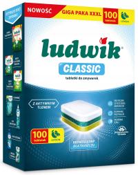 Таблетки для посудомоечных машин LUDWIK Classic 100 шт.