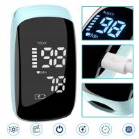 PULSOKSYMETR NA PALEC SPORTOWY USB-C ±2BPM AUTOMATYCZNE WYŁĄCZANIE