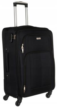 PETERSON дорожный чемодан мягкий средний багаж с выдвижной ручкой