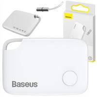 Baseus T2 Bluetooth локатор с ремешком белый