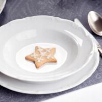 C000 SERWIS OBIADOWY 6/18 Biała MARIA TERESA PORCELANA CHODZIEŻ KPL TALERZY