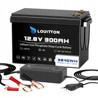 Akumulator LiFePO4 12V 300Ah 12,8V 300000mAh