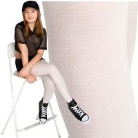 Yoclub детские колготки белый микрофибра