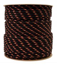 Полипропиленовая плетеная парусная веревка прочная 6 мм 50 м