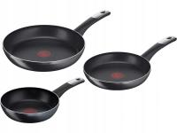 Zestaw patelni TEFAL Hard Titanium Essential C3889053 (3 elementy)