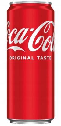 Сода Coca-Cola Original Taste консервная банка 330ml