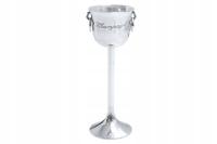 Chłodziarka do szampana 75cm srebna 38068